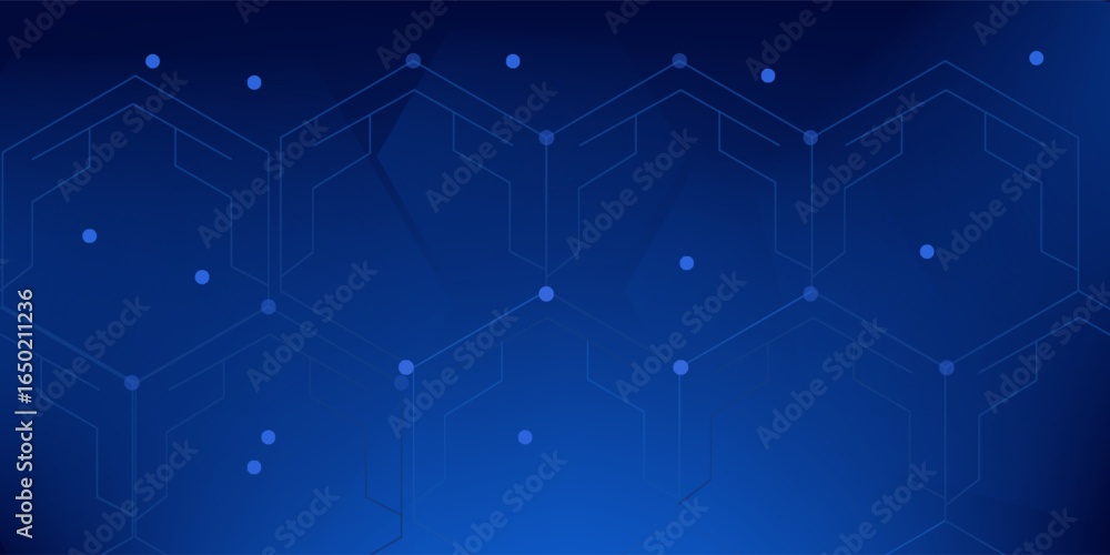 Obraz premium Abstract dot white blue pattern gradient texture technology background.eps10