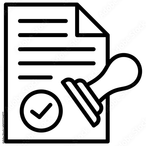 Company Stamp Icon