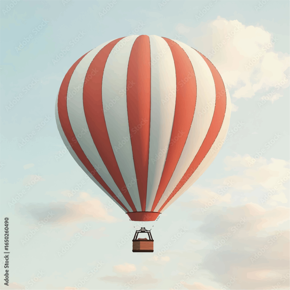 Obraz premium a hot air balloon