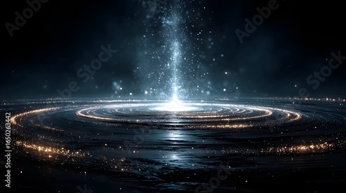 Cosmic spiral light