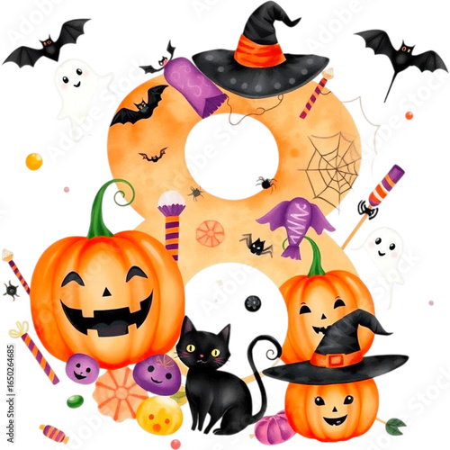 halloween vector set