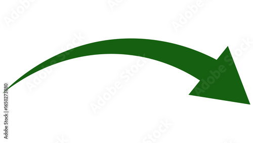 green arrow vector