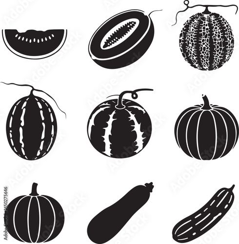 Melons gourds and cucumbers watermelon cantaloupe