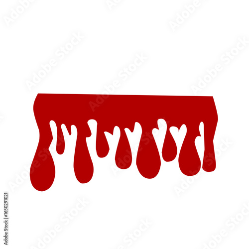Dripping blood