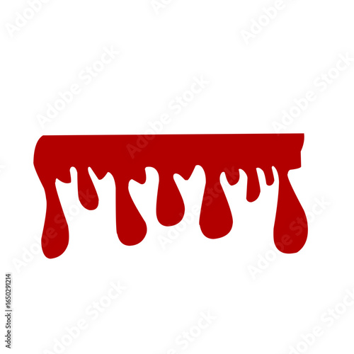 Dripping blood