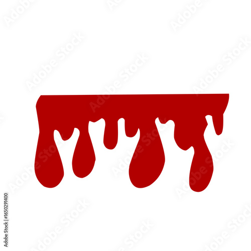 Dripping blood