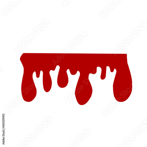 Dripping blood