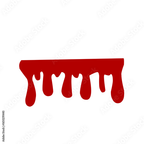Dripping blood