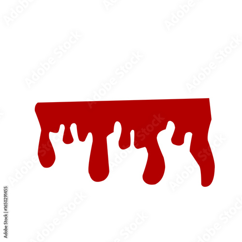 Dripping blood