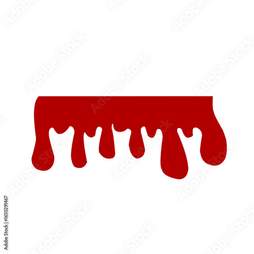 Dripping blood