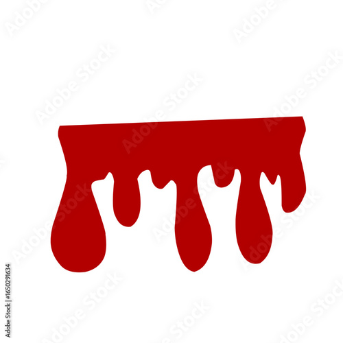 Dripping blood