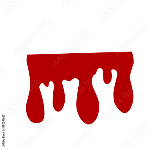 Dripping blood