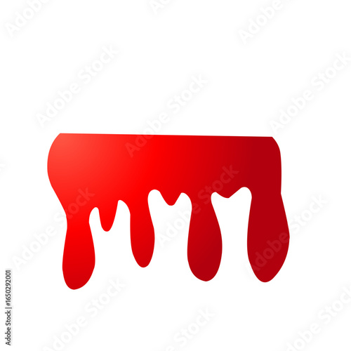 Dripping blood