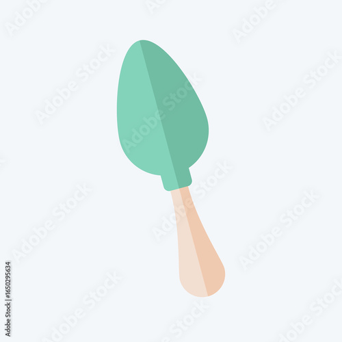 Icon Spoon. related to Kitchen Utensils symbol. flat style. design editable