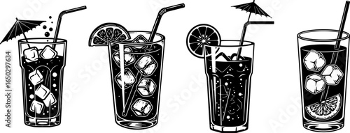 Refreshing Iced Drinks Summer Cocktails, Juices, and Beverages