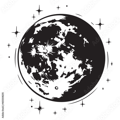 full moon icon