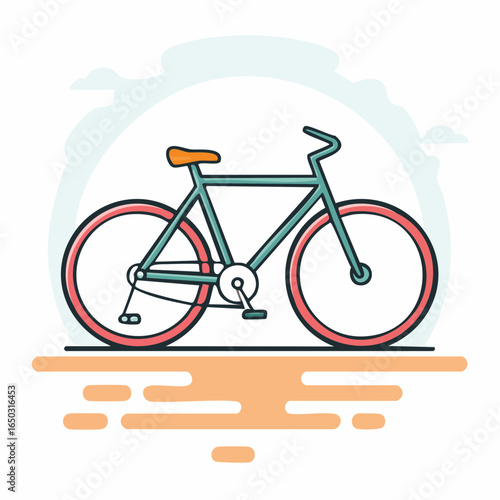 Bicycle Vector Icon
