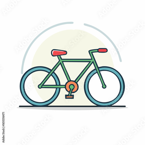 Bicycle Vector Icon