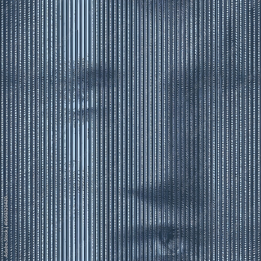 Obraz premium Abstract textured background of vertical blue and grey metallic stripes image photo