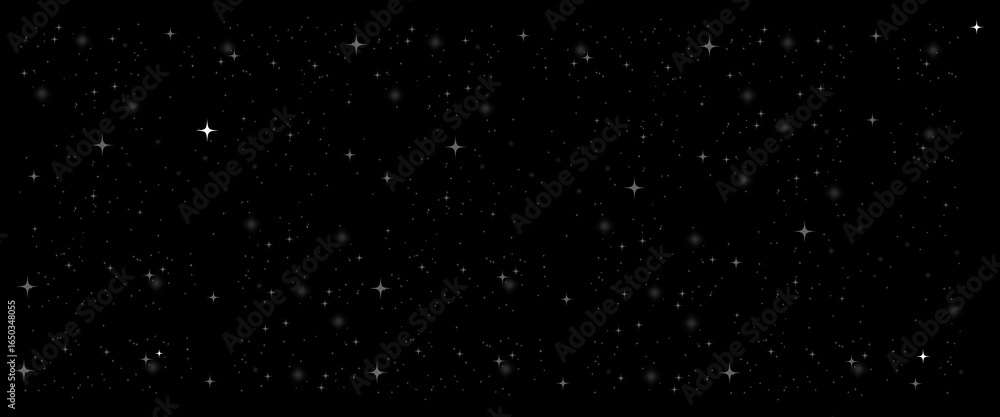 Fototapeta premium Vector galaxy with stars Space background.