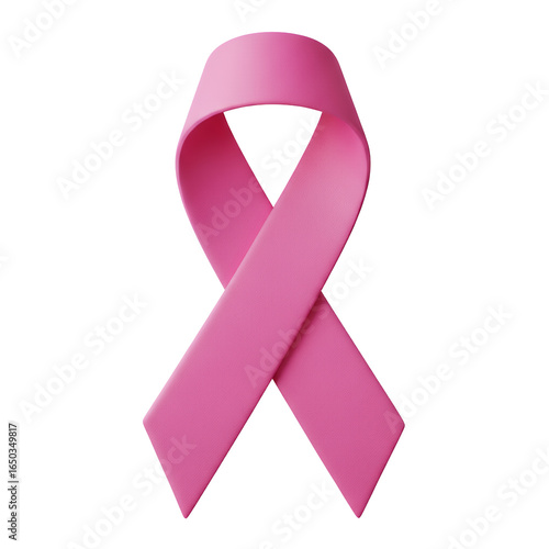 Raise awareness with this pink ribbon, perfect for campaigns, healthcare, and promoting breast cancer awareness and support for survivors everywhere