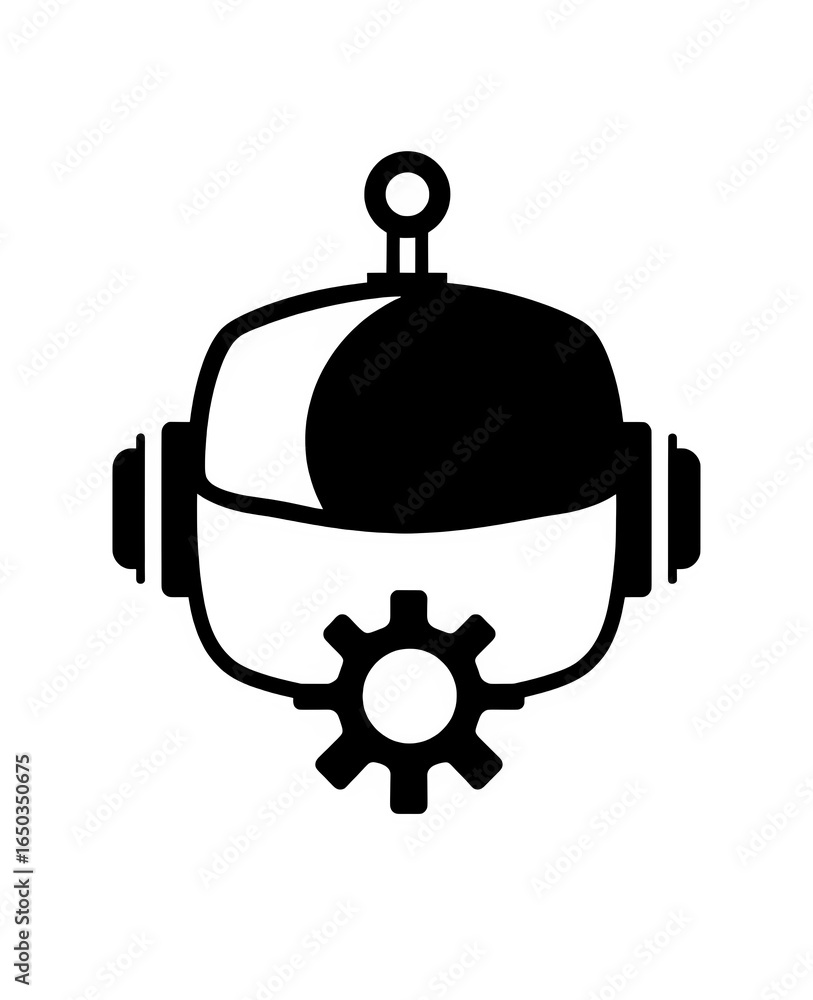 Fototapeta premium vector illustration of an industrial machine