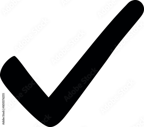 Check mark icon. check mark symbol.