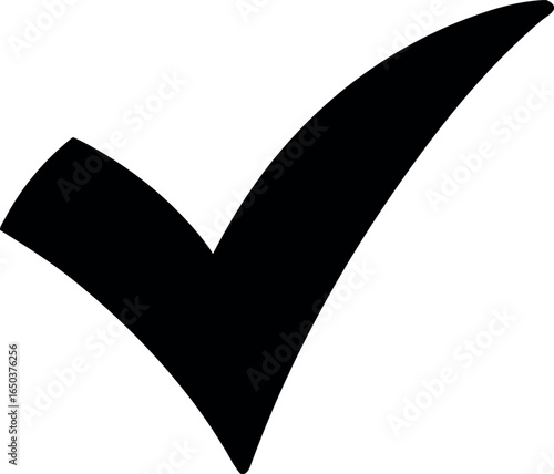 Check mark icon. check mark symbol.