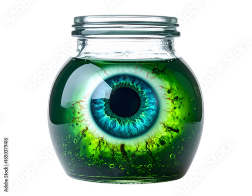 eye in the glass