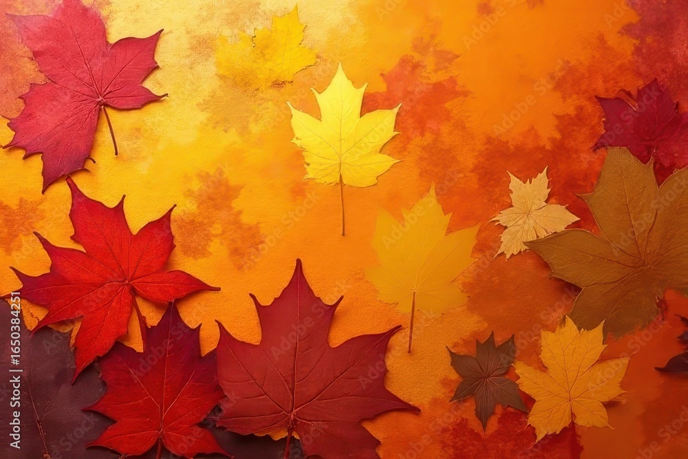Obraz premium Abstract Autumn Collage