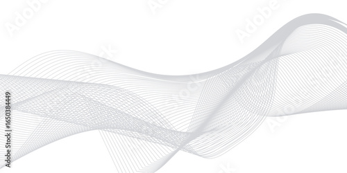 Speed lines connection vector background. Flowing futuristic dynamic motion technology. Wave curve of a smoky flow movement abstract background.	
