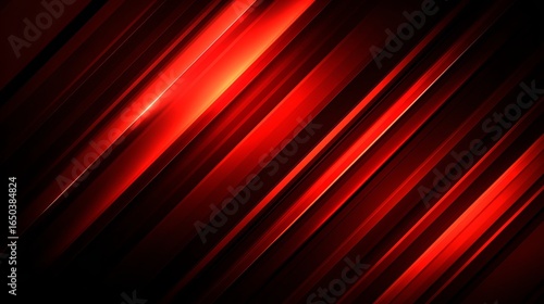 Diagonal red streaks on a dark background