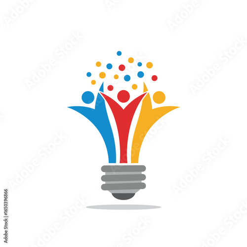 Innovative Teamwork Collaborative Ideas and Creative Solutions