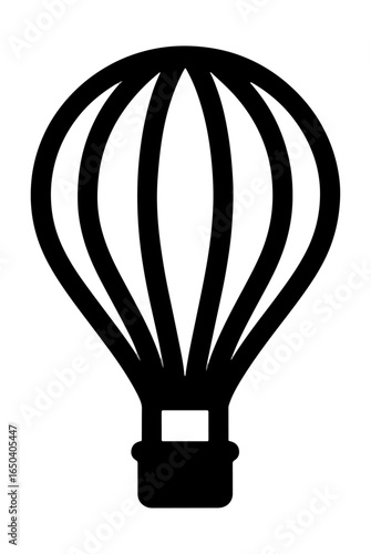 Hot air balloon illustration