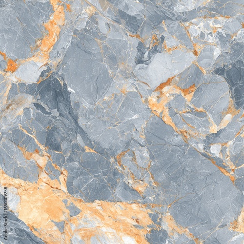 Gray and gold marbled stone texture