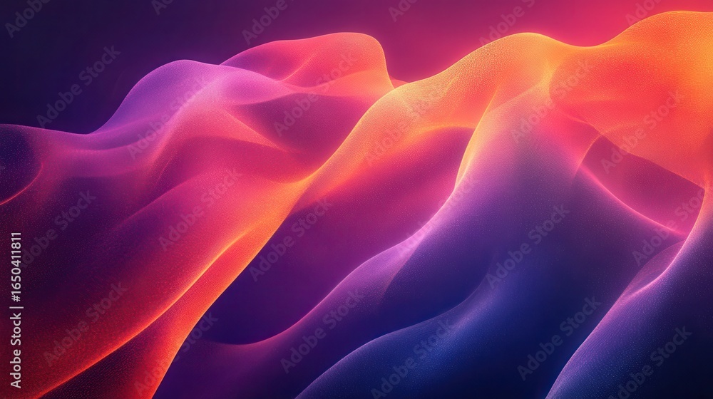 Obraz premium Abstract vibrant flowing colors (13)