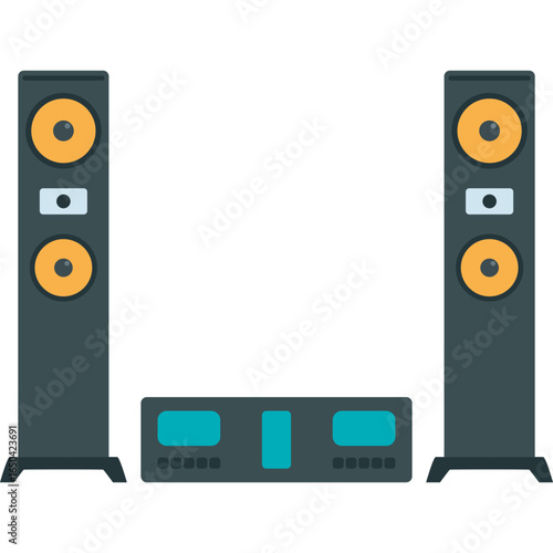 Sound System Illustration