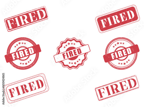 Collection of Fired Rubber Stamps and Seals