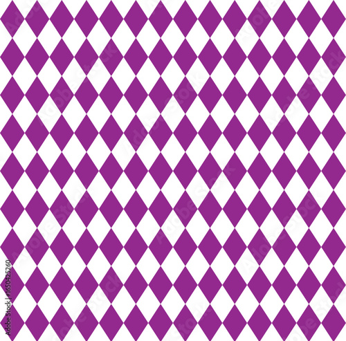 Checkered harlequin diamond seamless background pattern vector. Geometric rhombus pattern background. Harlequin check wallpaper. Retro color concept. Vector Illustrator. eps 10