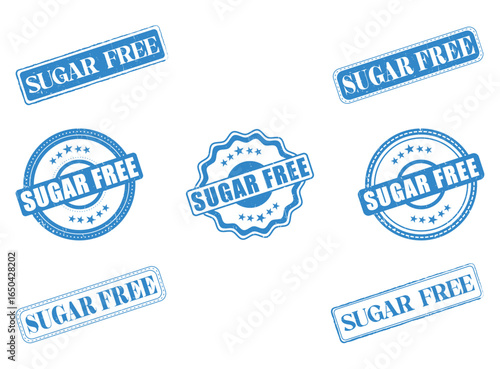 Collection of Sugar Free Rubber Stamps and Seals