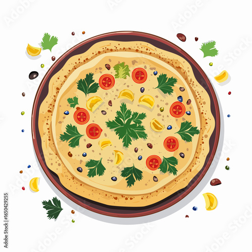 Homemade Indian Naan Flatbread