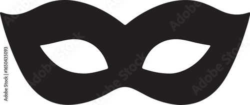 "Shadow Masquerade: Tribal Mask Silhouettes" vector bundle