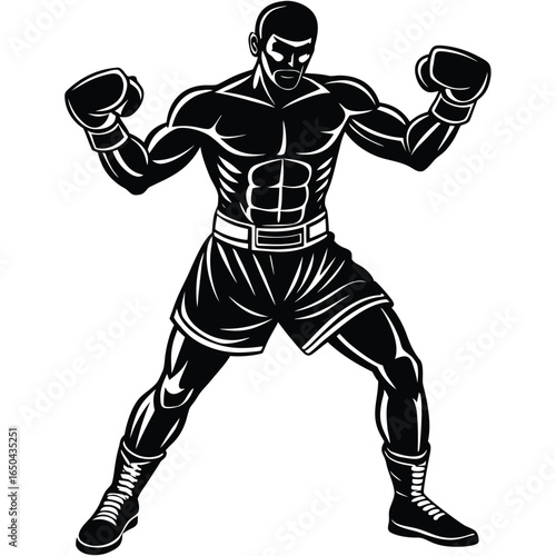 Boxer Silhouette