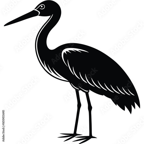 Stork Silhouette