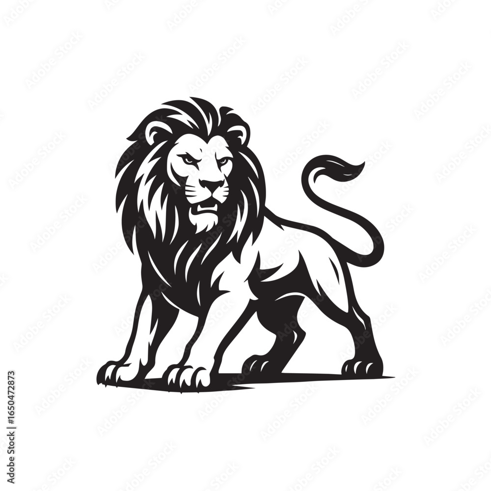 Fototapeta premium lion vector illustration