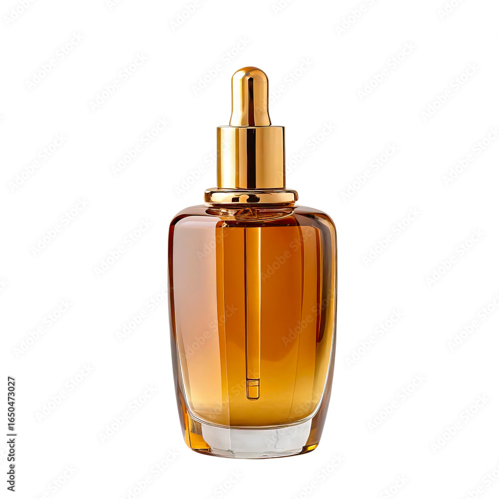 Naklejka premium Perfume Bottle Isolated on Transparent Background