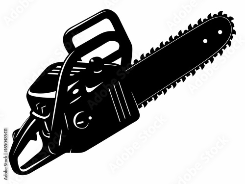 Chainsaw Silhouette