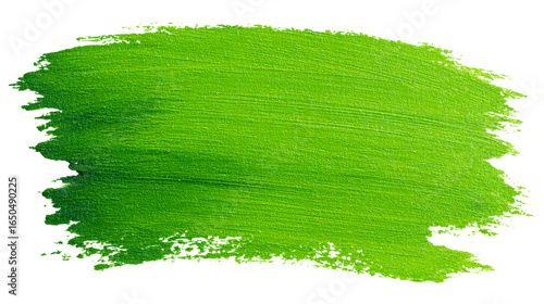 Green brush stroke PNG