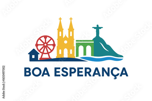 Boa Esperança city skyline with iconic buildings and landmarks