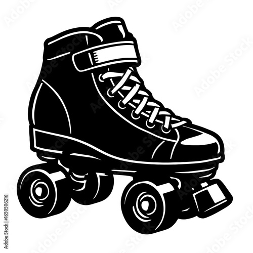Retro Classic Roller Skate for Fun Recreation